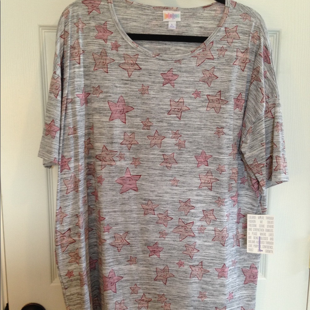 BNWT LLR Large Irma with PINK STARS